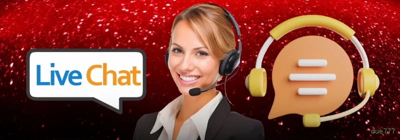 Equipe de suporte ao cliente da due777